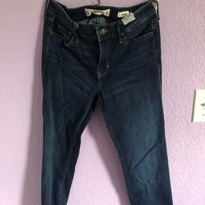 Hollister low rise skinny jeans